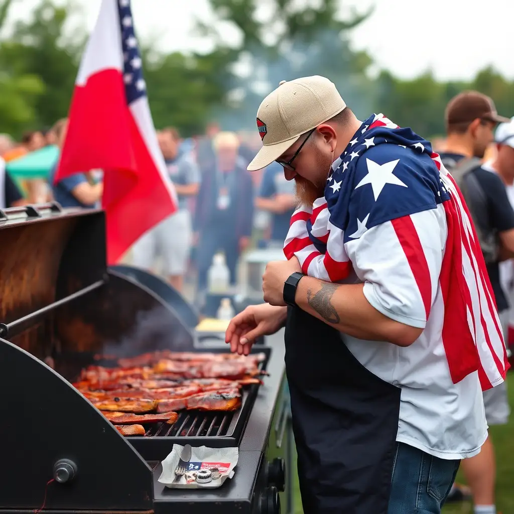 Amerikansk BBQ midt i Odense