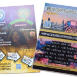 Flyers til Fredagsbaren i Kælderen på bredstedgade i Odense